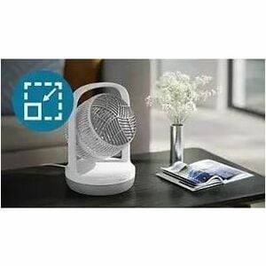 Desk Fan Philips - 3 Velocità - Bianco