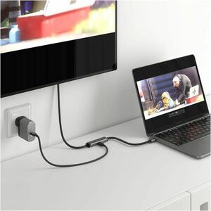 Alogic Ultra 2 m HDMI/USB-C AV-Kabel - 1 / Pack - Cable for Notebook, Computer, Monitor, TV, Projektor, MAC, Chromebook, i