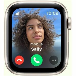 Apple Watch SE Smart Watch - 4 cm (1.57") Case Height - 3.40 cm (1.34") Case Width - Starlight Case Color - Starlight Band
