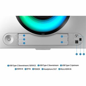 Samsung Odyssey G9 S49DG934SU 49 Zoll Klasse DWQHD Gekrümmter Bildschirm OLED-Monitor - 124,5 cm (49 Zoll) Viewable - OLED
