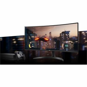 LG Ultrawide 34WR50QK-B 34" Class UWQHD LED Monitor - 21:9 - 86.4 cm (34") Viewable - Vertical Alignment (VA) - LED Backli
