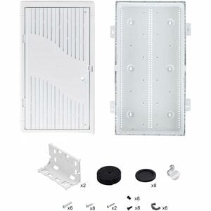 StarTech.com 28in Wall-Mount Media Enclosure, Cable Management Box for Network Distribution, Mounting Fixtures/Modules Inc