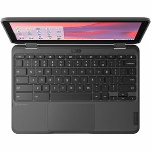 Lenovo 500e Chromebook Gen 4s 83L40000US 11.6" Touchscreen Convertible 2 in 1 Chromebook - HD - Intel N-Series N100 - 4 GB