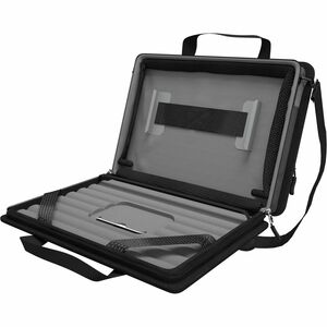 MAXCases Explorer 5 Work-In - Notebook carrying case - with pocket - 14" - black
