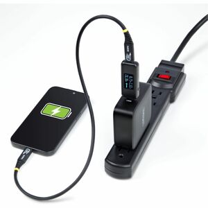 StarTech.com USBC-PWRTESTER. Testing type: Stromstärke, Spannung, Wattzahl, DC output voltage test: 4.5V-50V, Power connec