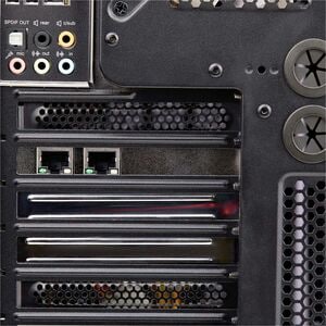 StarTech.com Gigabit Ethernet Card for Computer, Server, Workstation - 10/100/1000Base-T - Plug-in Card - Black - TAA Comp