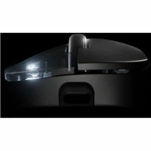 Logitech G PRO X SUPERLIGHT 2 DEX Gaming Mouse - USB 2.0 - HERO 2 - 5 Button(s) - Black - Cable/Wireless - Rechargeable - 