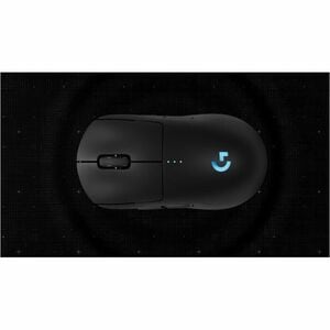 Logitech G PRO 2 LIGHTSPEED 游戏鼠标 - USB 2.0 - 8 按钮 - 黑 - 有线/无线 - 可充电 - 44000 dpi - 滚轮 - 对称