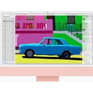 Apple iMac MWUG3CH/A 一体机 - Apple - 16 GB - 256 GB SSD - 61 cm (24") 4.5K - 台式机 - 粉 - Apple M4 芯片 - 4480 x 2520 - Apple 八核（