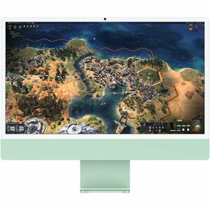 Apple iMac MWV03CH/A 一体机 - Apple - 16 GB - 512 GB SSD - 61 cm (24") 4.5K - 台式机 - 绿 - Apple M4 芯片 - 4480 x 2520 - Apple 10核