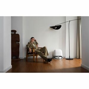 Robot Vacuum Cleaner Roborock Qrevo Curv senza filo - Bianco - 66 W Motore - 325 mL Capacità polvere - 80 mL Capacità serb
