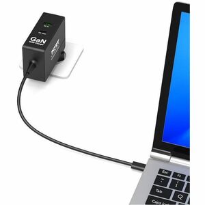 Adaptateur secteur Port Connect - 100 W - 1 Pack - Adaptateur universel - 1 USB - 2 USB Type-C - Pour Ordinateur Portable,