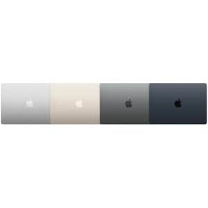 Apple MacBook Air MC7X4HN/A 34.54 cm (13.60") Notebook - Apple M2 - 16 GB - 256 GB SSD - English (US) Keyboard - Midnight 