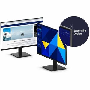 Monitor LED Samsung S24D300GAU 609,6 mm (24,0") Classe Full HD - 16:9 - 60,5 cm (23,8") Viewable - Tecnologia In-plane Swi