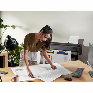 HP PLOTTER DESIGNJET T650 24-in Printer, Inyección térmica de tinta, 4 tintas (C, M, A ,N), Resolución de impresión hasta 