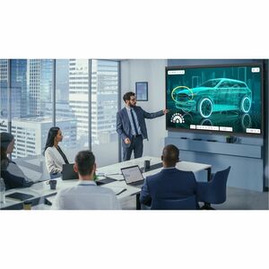 Optoma Creative Touch 5753RK 1905 mm 4K UHD LCD Collaboration Display - ARM Cortex A76 + A55 - 8 GB - Infrarot (IrDA) - To