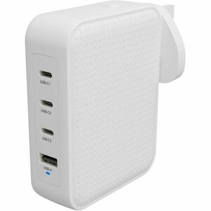 Targus HyperJuice 145 W AC Adapter - Universal Adapter - 1 USB - 3 USB Type-C - For Notebook, Tablet PC, Smartphone, iPhon
