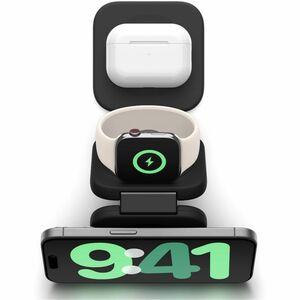 Belkin BoostCharge Pro Induktionsladegerät - Schwarz - für Qi2-fähiges Gerät - Magnetisch