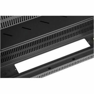 Gabinete 19"" Pro Line con extractores de aire, 38U, Frente de 600 mm, unidad de ventilación con dos extractores de aire i