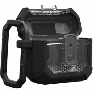 Urban Armor Gear Plasma Carrying Case Apple AirPods 4 - Black - Drop Resistant, Scratch Resistant, Shock Resistant - Polyc
