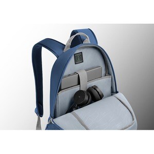 Estuche de transporte Dell EcoLoop Urban CP4523B (Mochila) para 38.1cm (15") Portátil - Azul - Resistente a Condiciones Am
