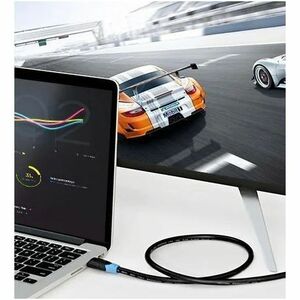 Vention 1 m HDMI A/V Cable - Cable for Audio/Video Device, Notebook, Projector, TV - First End: 1 x HDMI 2.0 Digital Audio
