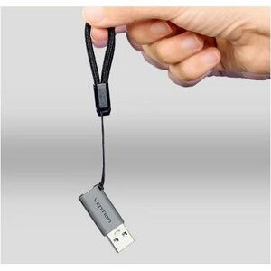 Vention CDPH0 Data Transfer Adapter - 1 x USB 3.0 Type A - Male - 1 x USB 3.1 (Gen 1) Type C - Female - Nickel Connector -