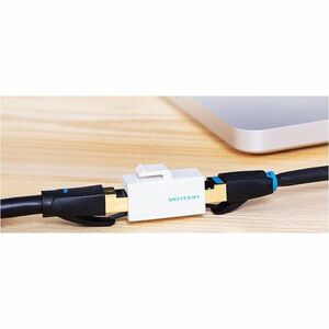 Vention VDD-B07-W Network Adapter - 10 Piece - 1 x RJ-45 Keystone - Female - 1 x RJ-45 Keystone - Female - Gold Connector 