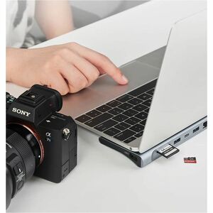 Vention THTHC USB Type C Docking Station for U Disk, Speaker, Printer, TV - Charging Capability - Memory Card Reader - SD,