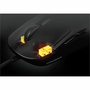 COUGAR Minos NEO CGR-WLMB-MINEO Ratón de juego - USB - Pixart PAW3327 - 5 Botón(es) - Negro - Cable - 6200 dpi