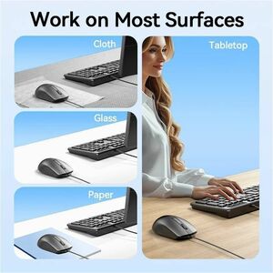 Vention KTA Mouse - USB Type A - 3 Button(s) - Black Box - Cable - 10 m - Rechargeable - 1200 dpi - Symmetrical
