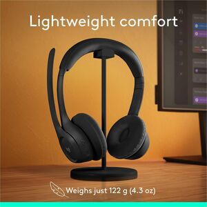 Audifonos Headset-Zone 300-Negro - Bluetooth v 5.3 - Dos microfonos - Batería integrada hasta 16 horas de duración - Carga