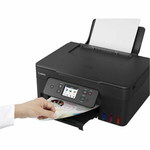 Canon PIXMA G3590 Wired & Wireless MegaTank Inkjet Multifunction Printer - Colour - Black - Copier/Printer/Scanner - 4800 