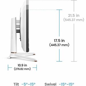 BenQ MOBIUZ EX271U 27" Class 4K UHD Gaming LED Monitor - 16:9 - White - 68.6 cm (27") Viewable - In-plane Switching (IPS) 