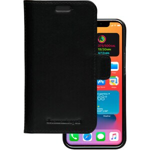 dbramante1928 ApS Lynge Carrying Case (Wallet) Apple iPhone 12 mini Smartphone - Black - Scratch Resistant, Bump Resistant