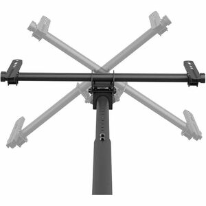 Neomounts Ceiling Mount for TV - Black - Height Adjustable - 1 Display(s) Supported - 94 cm to 177.8 cm (70") Screen Suppo