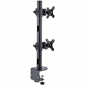 StarTech.com Desk Mount for Monitor, Curved Screen Display - Black - Landscape/Portrait - TAA Compliant - Height Adjustabl