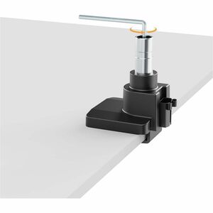 Soporte de aluminio con pistón de gas y puertos USB para un monitor de 17" a 57" - Altura ajustable - 1 Pantalla(s) admiti