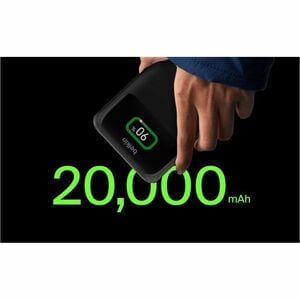 Belkin BoostCharge Pro Power Bank - Black - For Universal, Smartphone, Tablet PC, Notebook, iPad, iPad Pro, iPad mini, Mac
