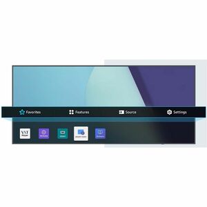 105” QPDX-5K UHD Signage - 5120 x 2160 500nit 24/7 landscape/portrait - 16GB storage - HDMIx3, DPx1, USB-Cx1, USB-Ax2 - 4c