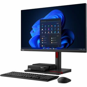Ordinateur de bureau Lenovo ThinkCentre M70q Gen 5 12TD000XFR - Intel Core i5 13e Gén i5-13400T - 8 Go - 256 Go SSD - Mini