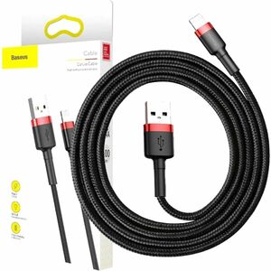 Cavo per trasferimento dati Baseus Cafule - 1 m Lightning/USB - Cable for Computer, Telefono Cellulare, Telefono - Estremi