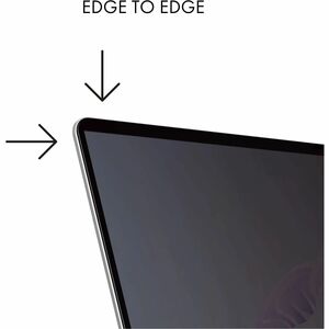 Dicota Polyethylene Terephthalate (PET) Privacy Screen Filter for Microsoft - Black - For 35.1 cm (13.8") LCD Notebook - B