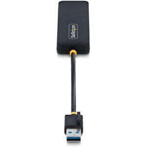 StarTech.com Hub USB-A 4 Ports, 5Gbps, Alimenté par Bus, Mini Hub USB de Voyage, Splitter USB 3.0 Multiport, Hub USB Porta