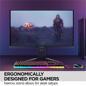 ViewSonic XG275D-4K 27 Inch 4K UHD Gaming Monitor with Switchable Refresh Rate Up to 320Hz, 0.5ms Response Time, AMD FreeS