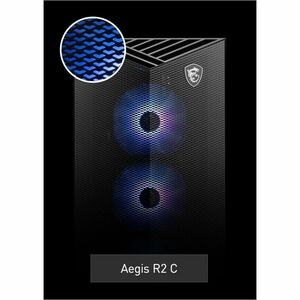 MSI Aegis R2 14th Aegis R2 C14NVV9-1440US Gaming Desktop Computer - Intel Core i9 14th Gen i9-14900F - 32 GB - 1 TB SSD - 