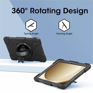 Funda rígida con soporte para Samsung Galaxy Tab® A9+ (11") - Amortiguador, Resistente a Caídas, Resistente a impactos, Pr