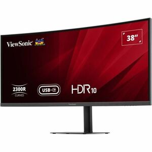ViewSonic VA3820C 38" Class QHD+ LED Monitor - 21:9 - 96.5 cm (38") Viewable - LED Backlight - 3840 x 1600 - 300 cd/m² - 5