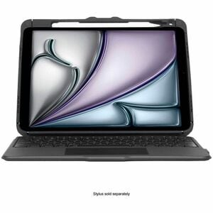 Targus VersaVu THZ967DE Tastatur/Cover (Folie) für 27,7 cm (10,9 Zoll) bis 27,9 cm (11 Zoll) Apple iPad Air 11 (2024), iPa