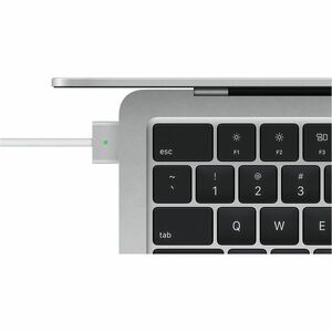 Apple MacBook Air MW0W3D/A 34,5 cm (13,6 Zoll) Notebook - Apple M4 - 16 GB - 256 GB SSD - Deutsch Tastatur - Silber - Appl